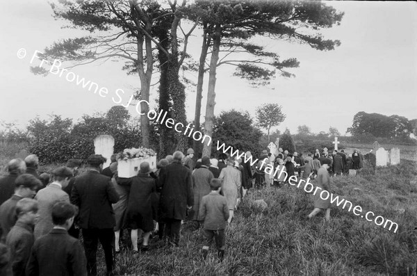 GROUP AT SCHOOL GIRLS FUNERAL